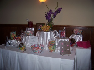 Delectable Candy Buffet